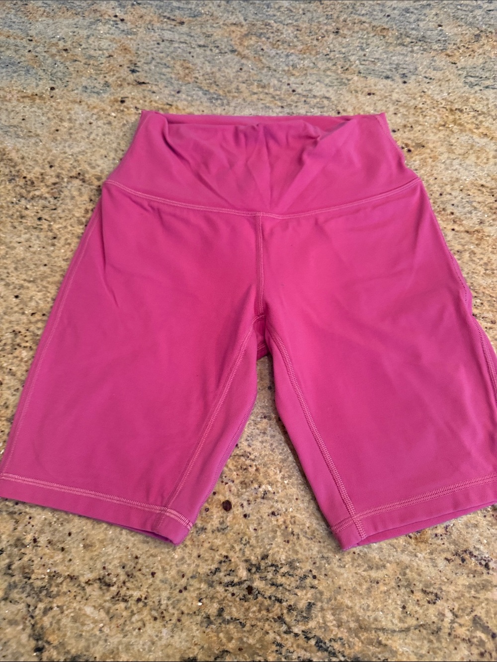 lululemon athletica Magenta High-Rise Bike Shorts